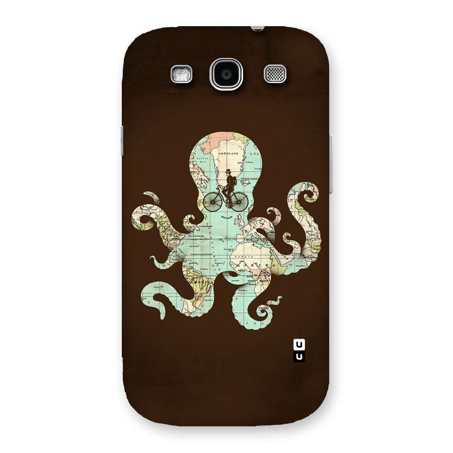 Travel Octopus Back Case for Galaxy S3