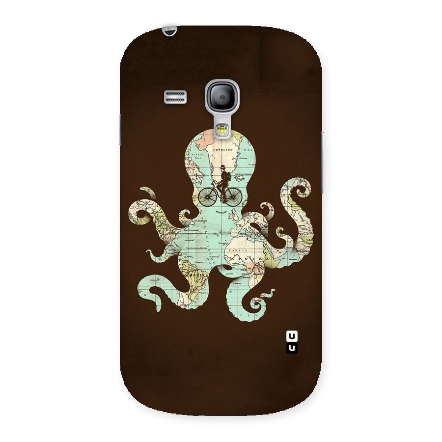 Travel Octopus Back Case for Galaxy S3 Mini
