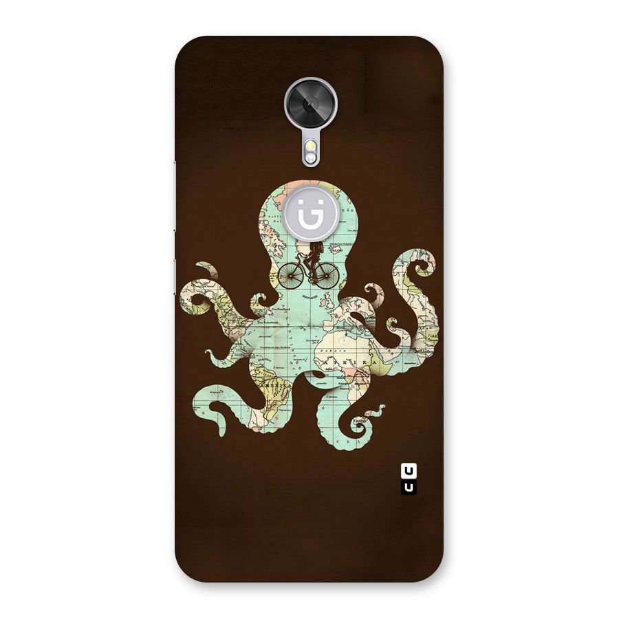 Travel Octopus Back Case for Gionee A1