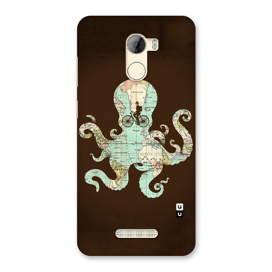 Travel Octopus Back Case for Gionee A1 LIte