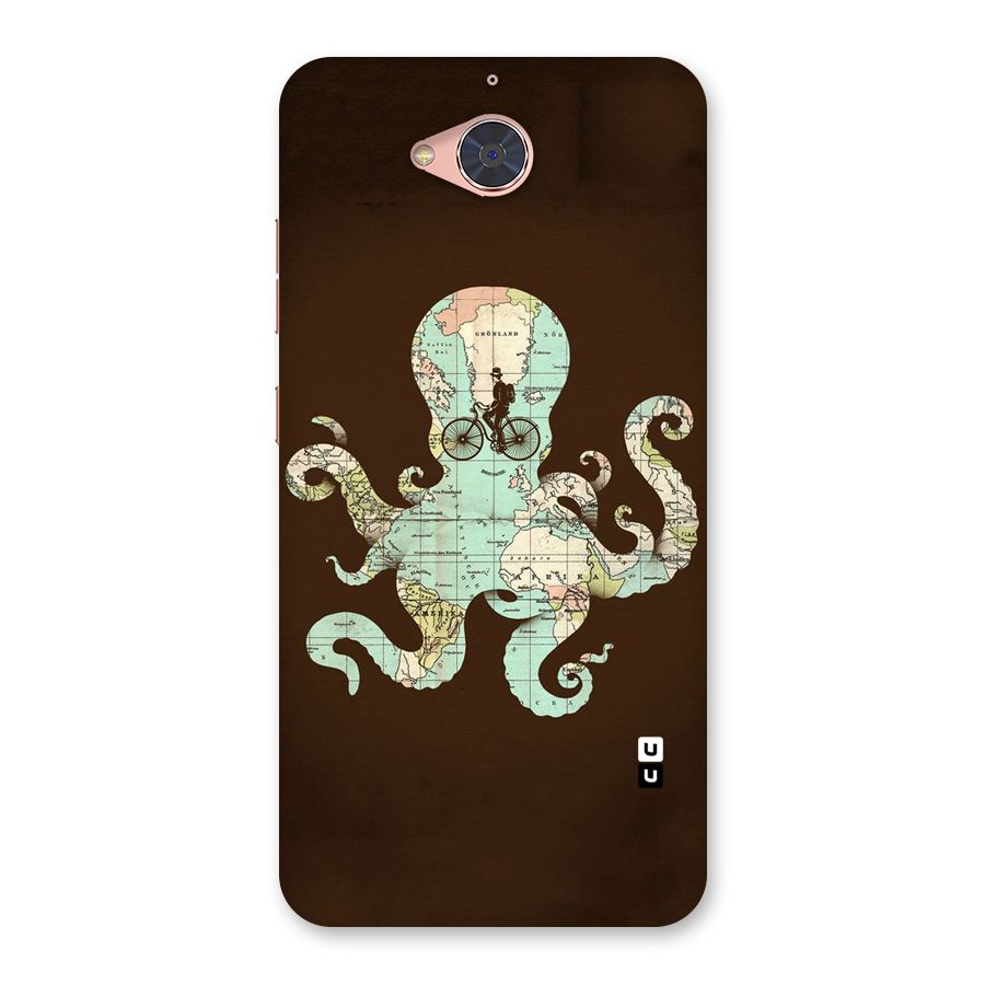 Travel Octopus Back Case for Gionee S6 Pro