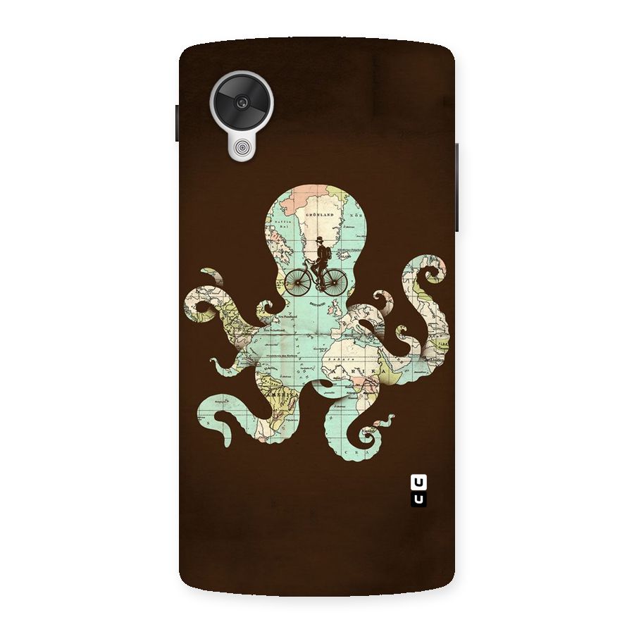 Travel Octopus Back Case for Google Nexsus 5