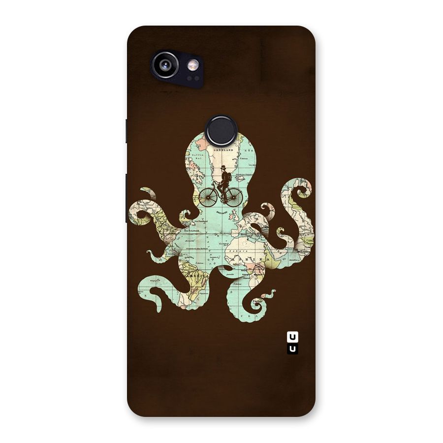 Travel Octopus Back Case for Google Pixel 2 XL