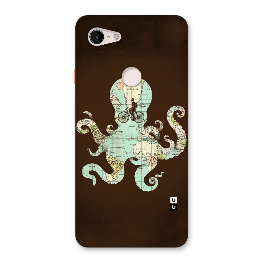 Travel Octopus Back Case for Google Pixel 3 XL