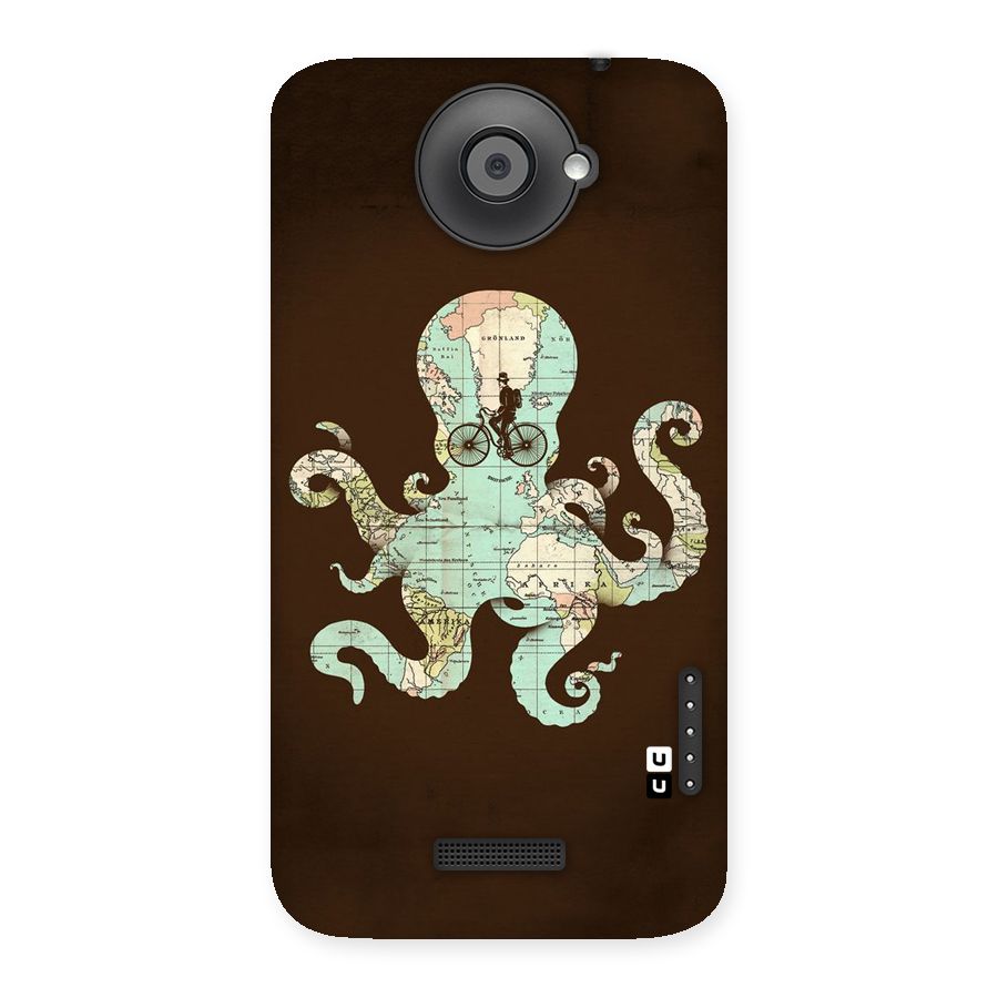 Travel Octopus Back Case for HTC One X