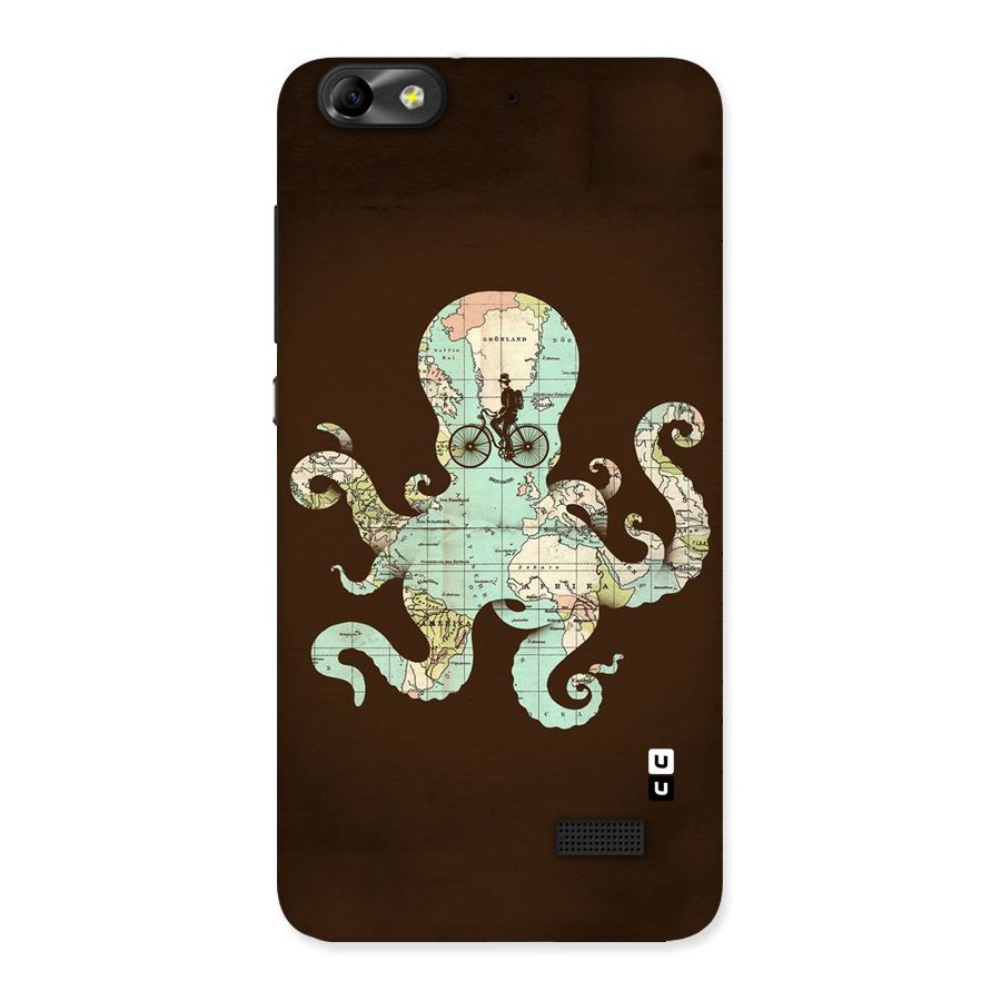 Travel Octopus Back Case for Honor 4C