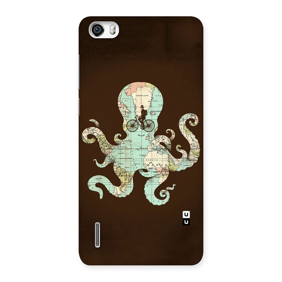 Travel Octopus Back Case for Honor 6