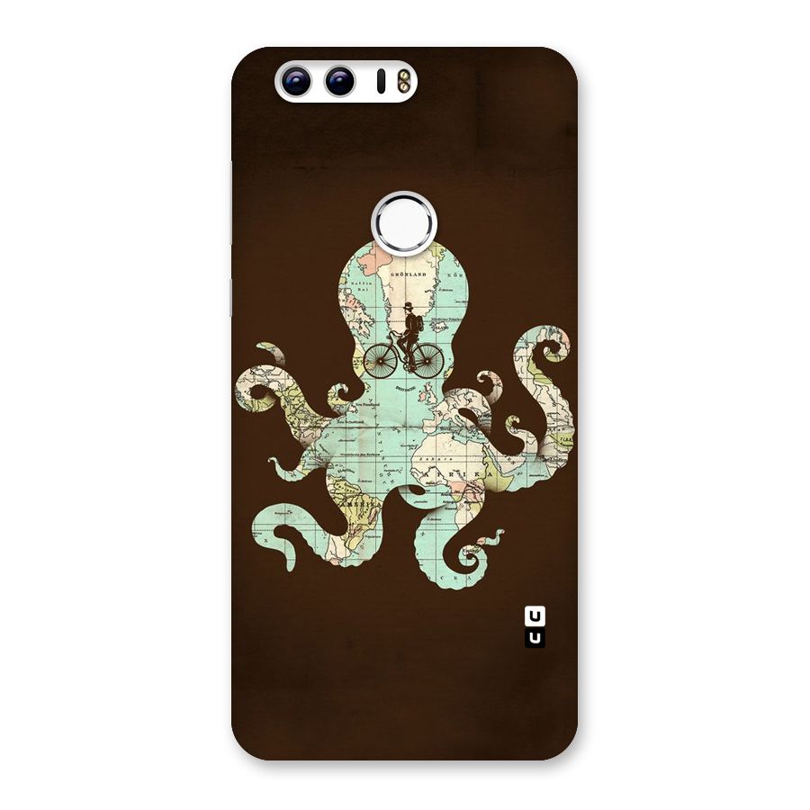 Travel Octopus Back Case for Honor 8