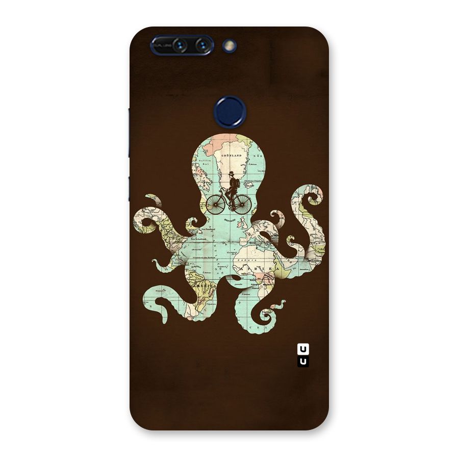 Travel Octopus Back Case for Honor 8 Pro