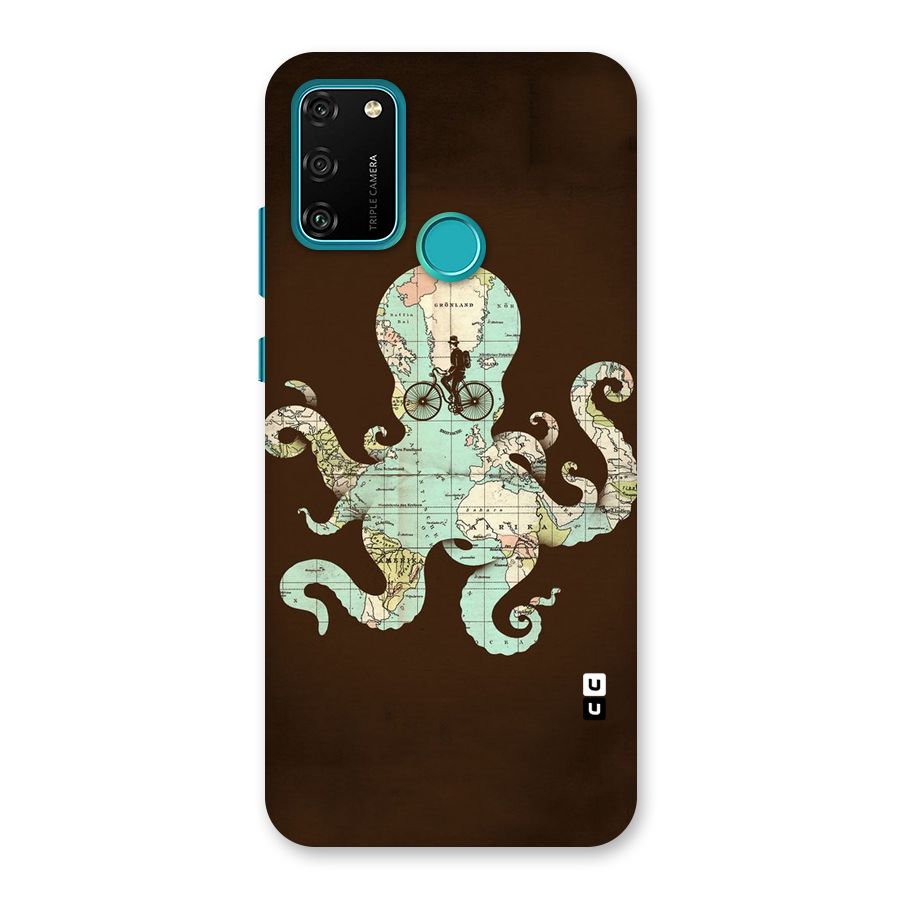 Travel Octopus Back Case for Honor 9A