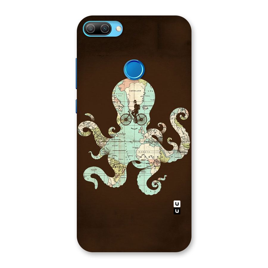 Travel Octopus Back Case for Honor 9N