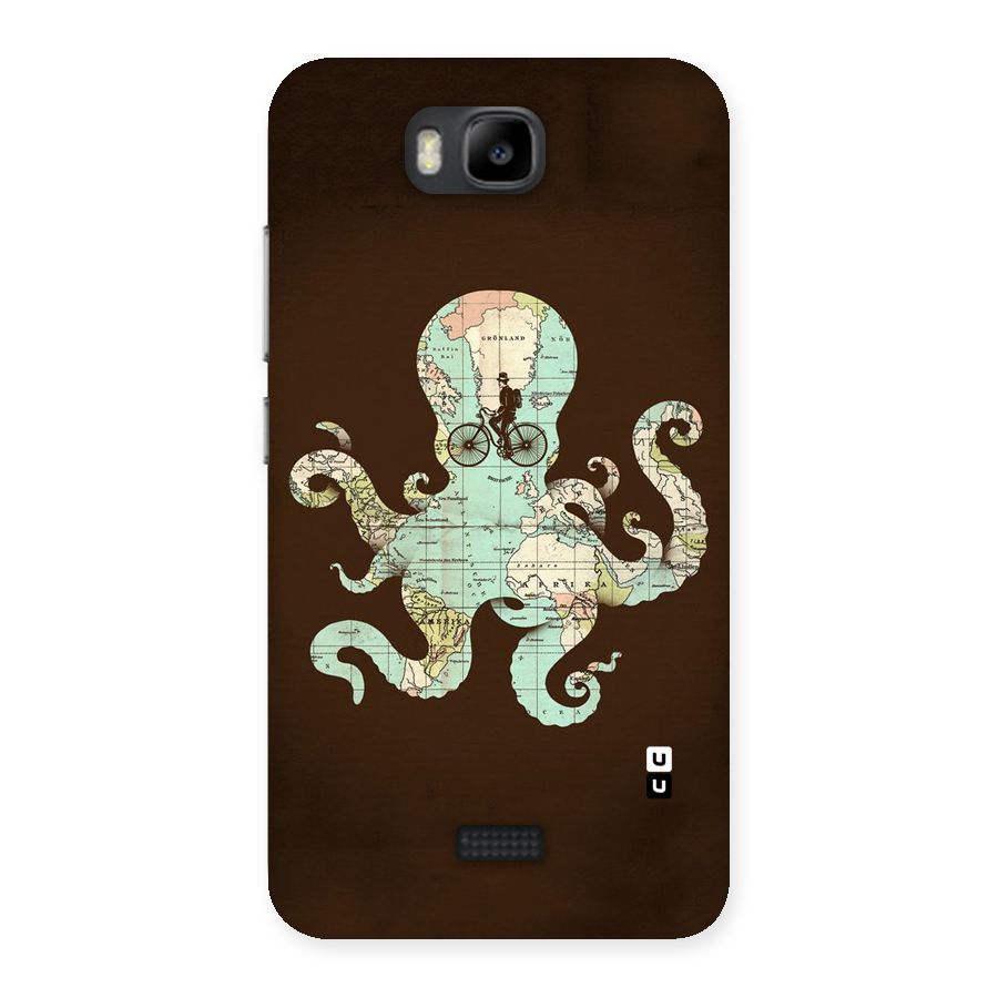 Travel Octopus Back Case for Honor Bee