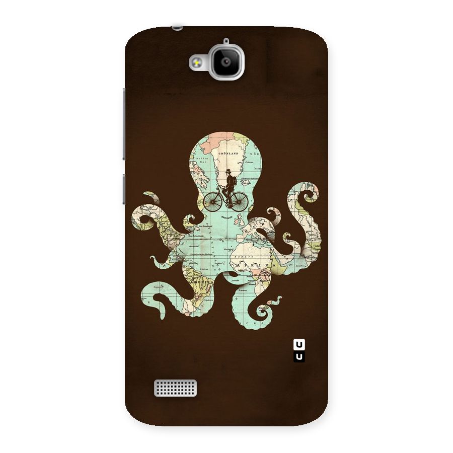 Travel Octopus Back Case for Honor Holly