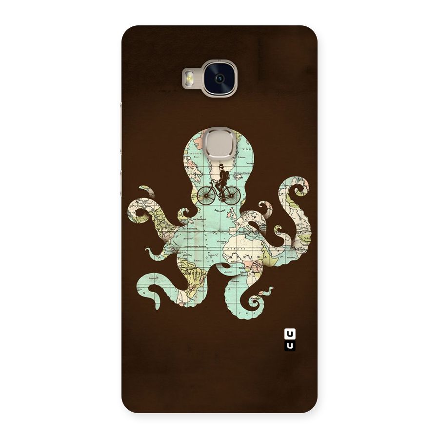 Travel Octopus Back Case for Huawei Honor 5X