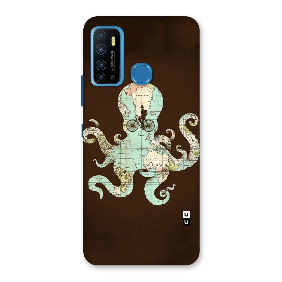 Travel Octopus Back Case for Infinix Hot 9