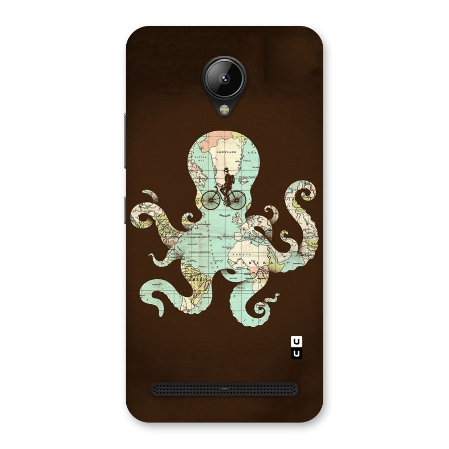 Travel Octopus Back Case for Lenovo C2