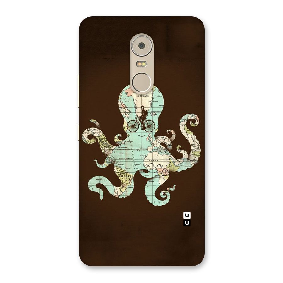 Travel Octopus Back Case for Lenovo K6 Note