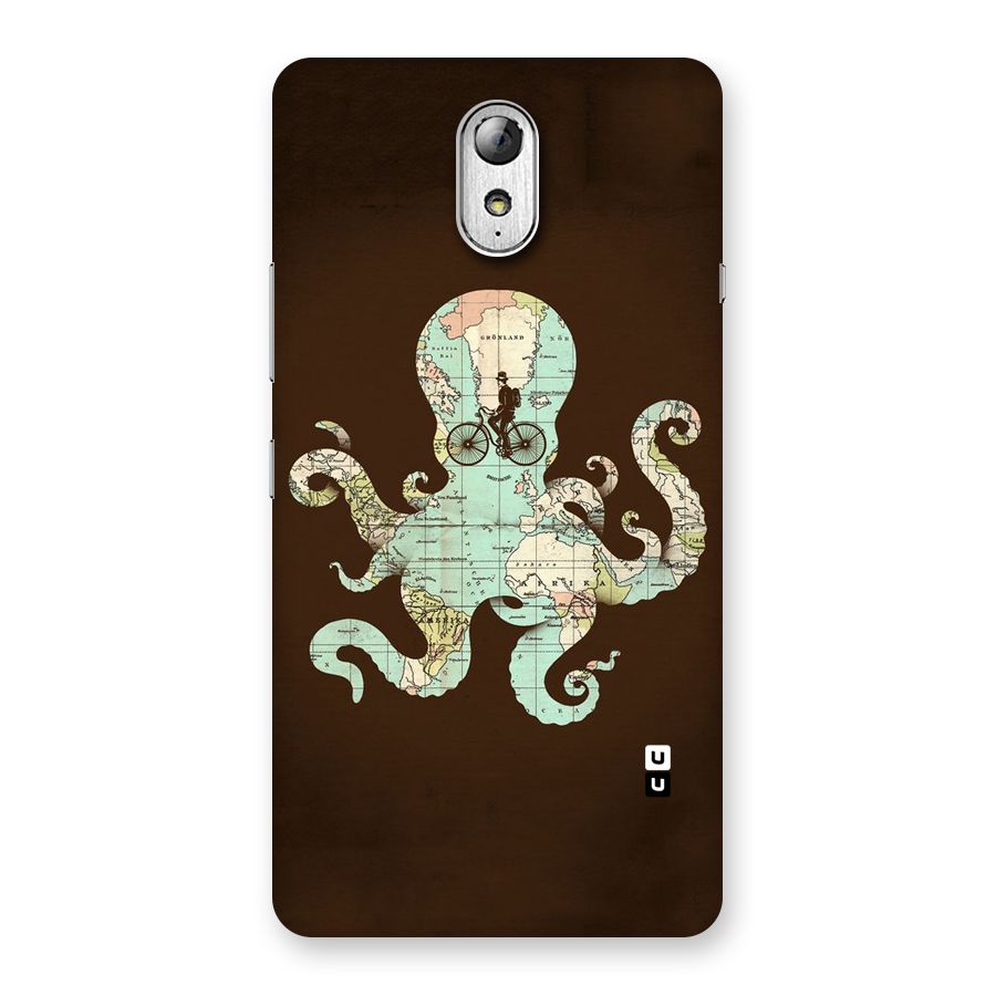 Travel Octopus Back Case for Lenovo Vibe P1M