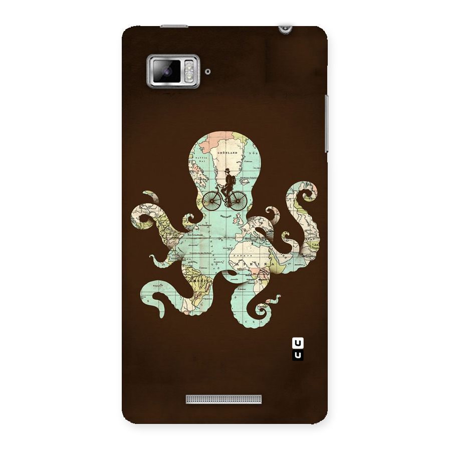 Travel Octopus Back Case for Lenovo Vibe Z K910