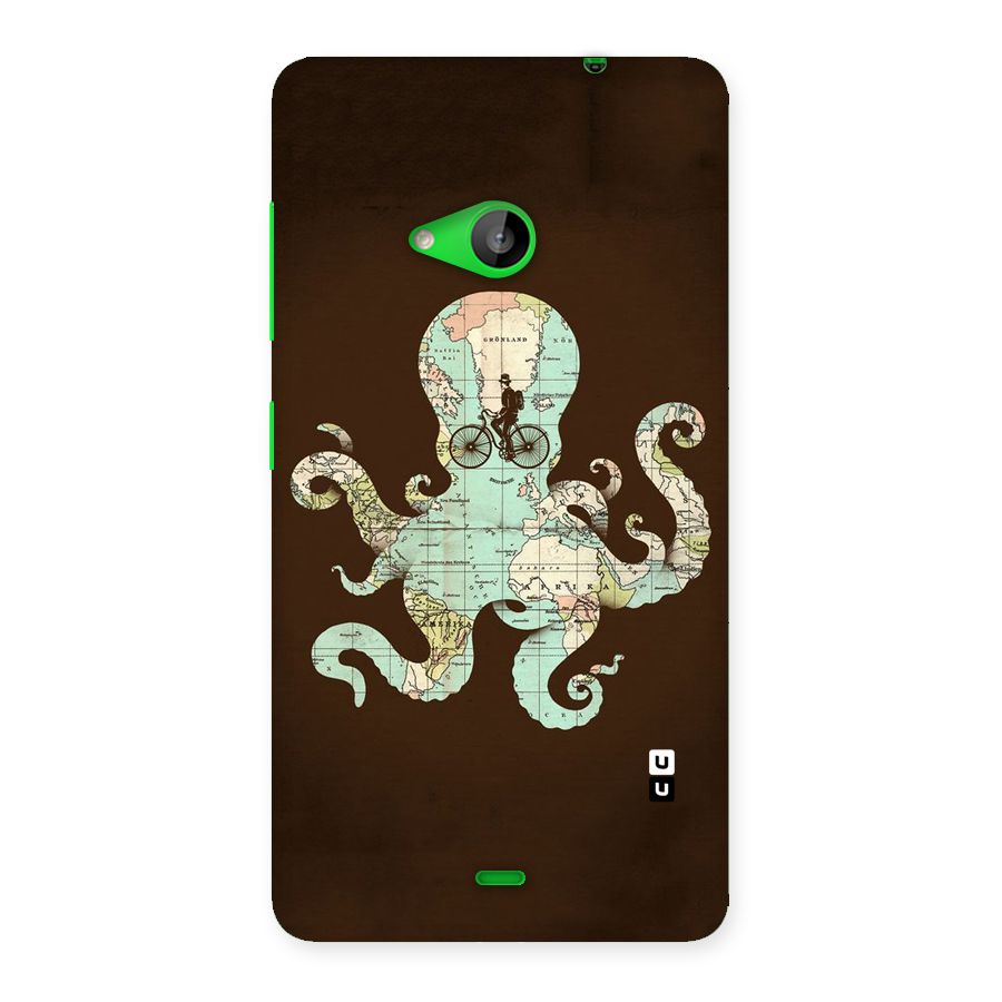 Travel Octopus Back Case for Lumia 535