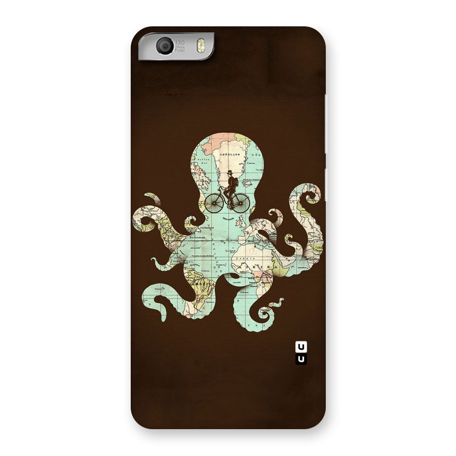 Travel Octopus Back Case for Micromax Canvas Knight 2