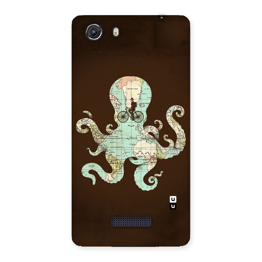 Travel Octopus Back Case for Micromax Unite 3