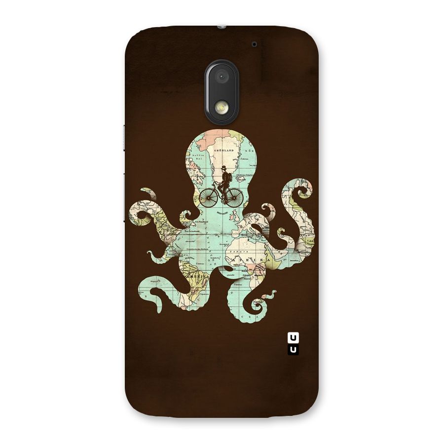 Travel Octopus Back Case for Moto E3 Power