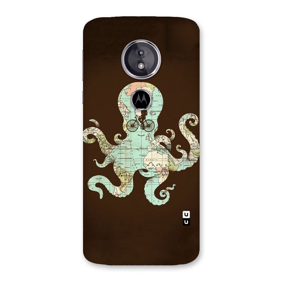 Travel Octopus Back Case for Moto E5