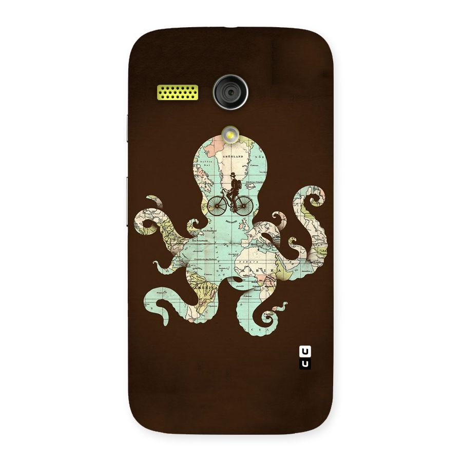Travel Octopus Back Case for Moto G