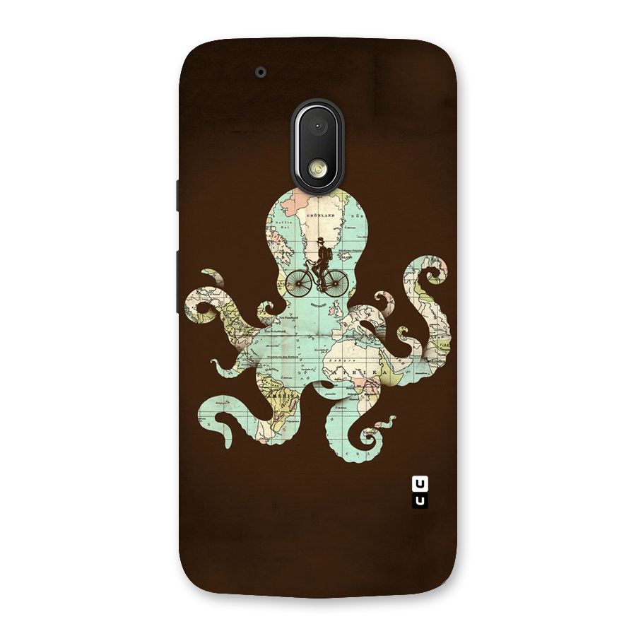 Travel Octopus Back Case for Moto G4 Play