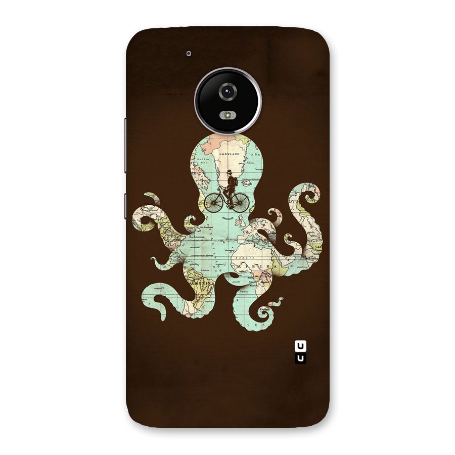 Travel Octopus Back Case for Moto G5
