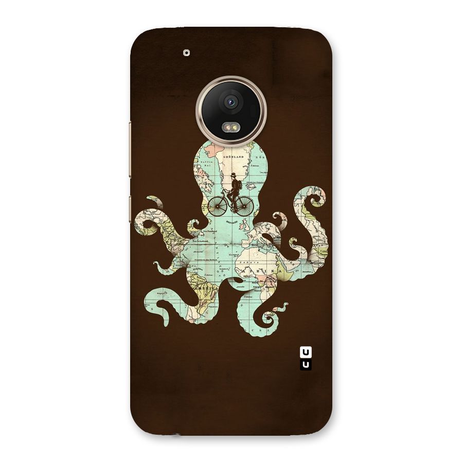 Travel Octopus Back Case for Moto G5 Plus