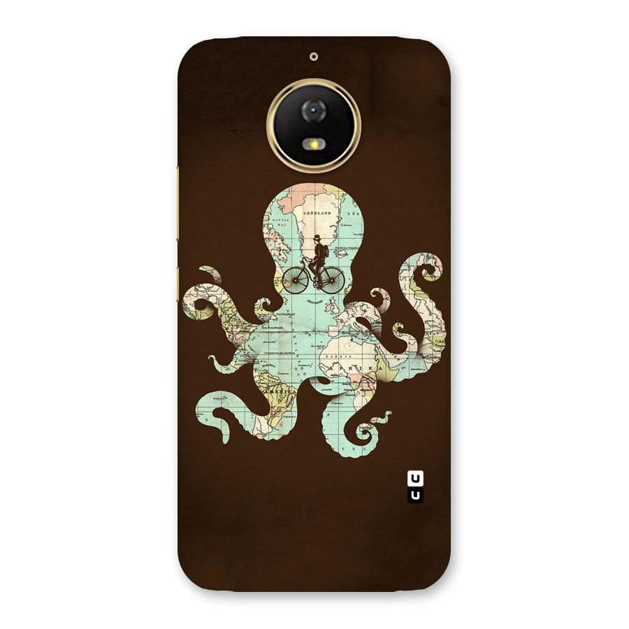 Travel Octopus Back Case for Moto G5s