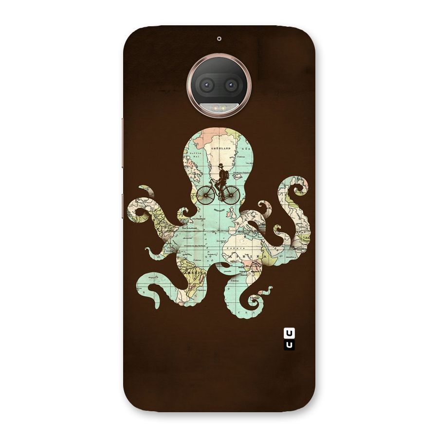 Travel Octopus Back Case for Moto G5s Plus