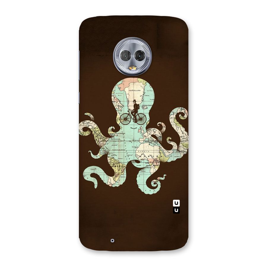 Travel Octopus Back Case for Moto G6