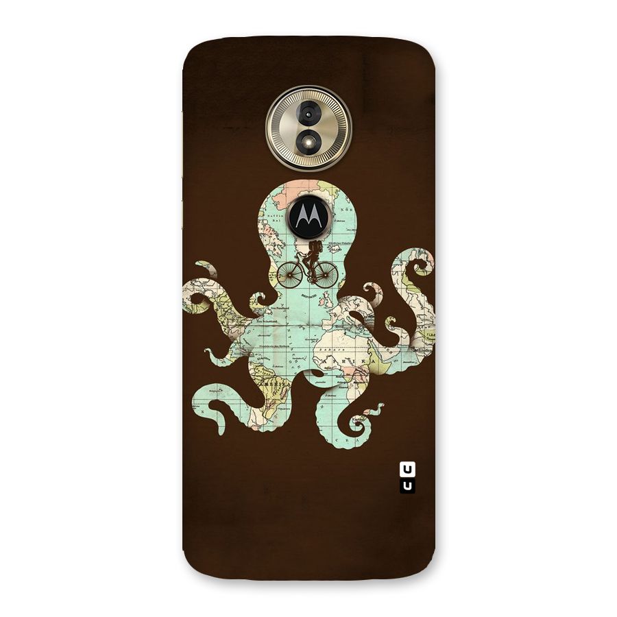 Travel Octopus Back Case for Moto G6 Play