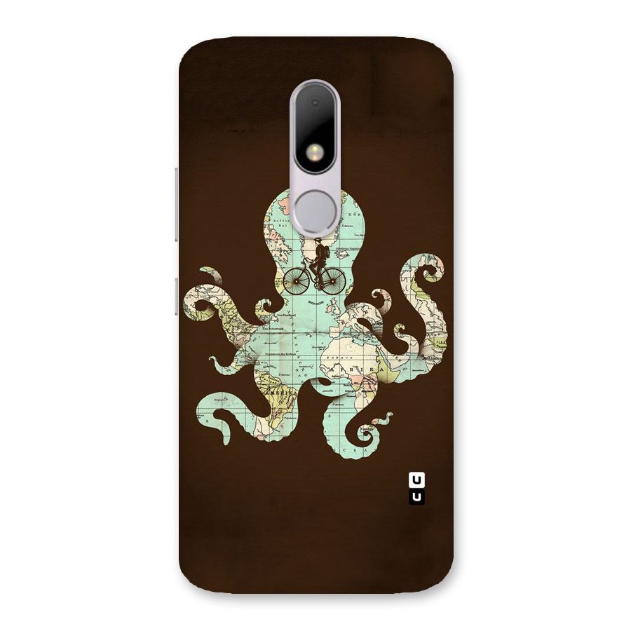 Travel Octopus Back Case for Moto M