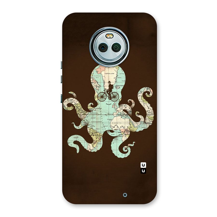 Travel Octopus Back Case for Moto X4