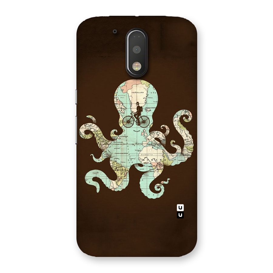Travel Octopus Back Case for Motorola Moto G4 Plus