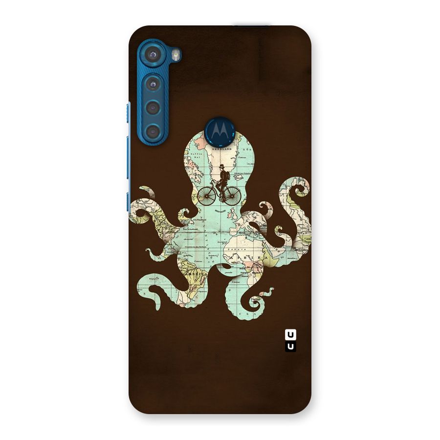 Travel Octopus Back Case for Motorola One Fusion Plus