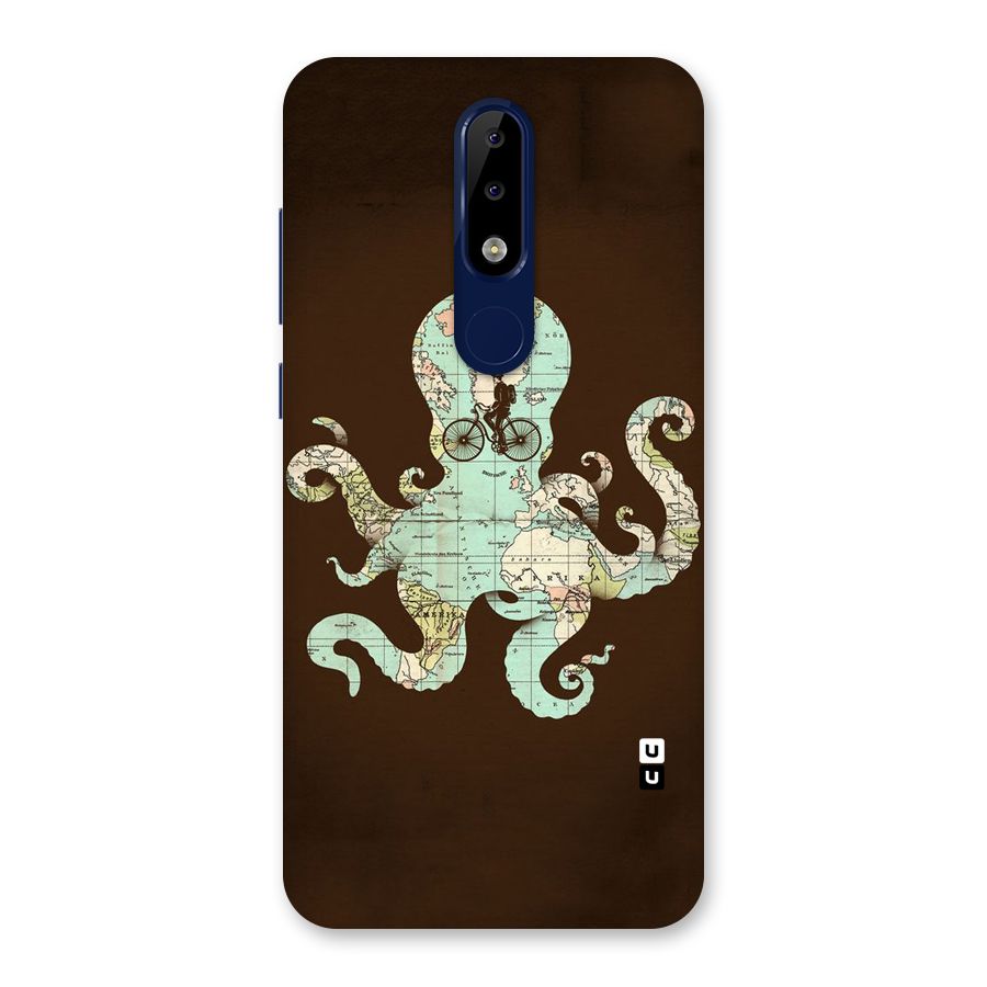 Travel Octopus Back Case for Nokia 5.1 Plus