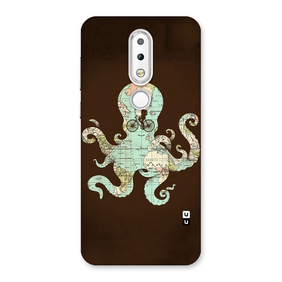 Travel Octopus Back Case for Nokia 6.1 Plus