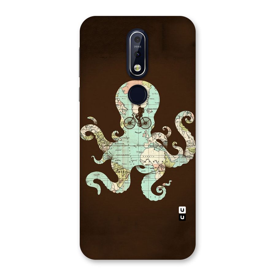 Travel Octopus Back Case for Nokia 7.1