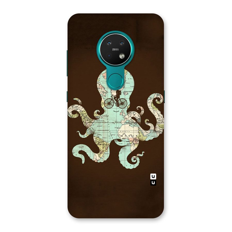Travel Octopus Back Case for Nokia 7.2