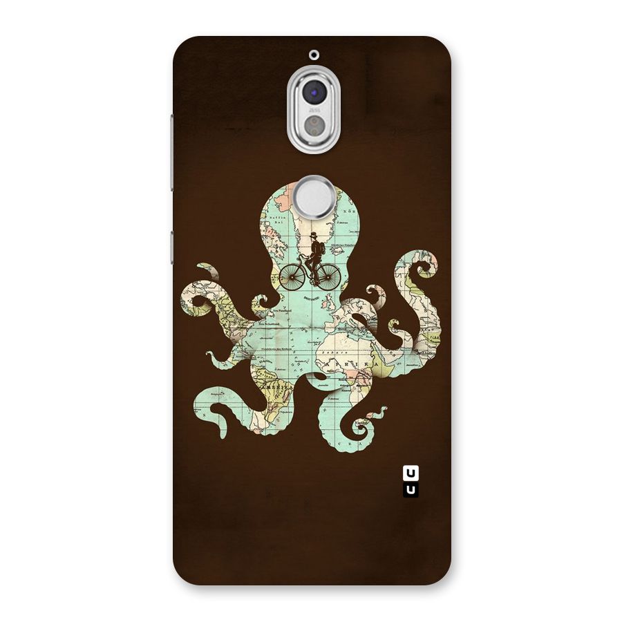 Travel Octopus Back Case for Nokia 7