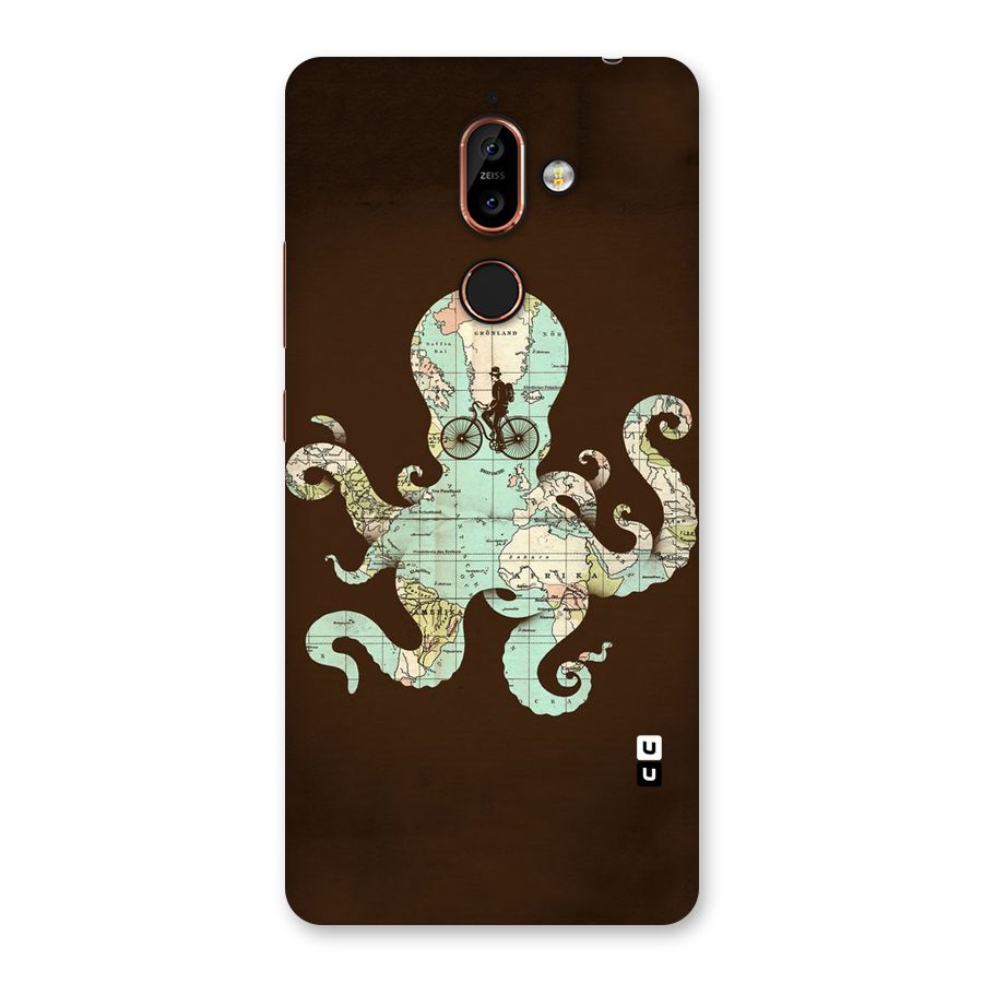 Travel Octopus Back Case for Nokia 7 Plus