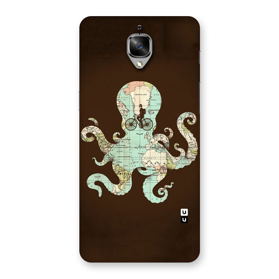 Travel Octopus Back Case for OnePlus 3