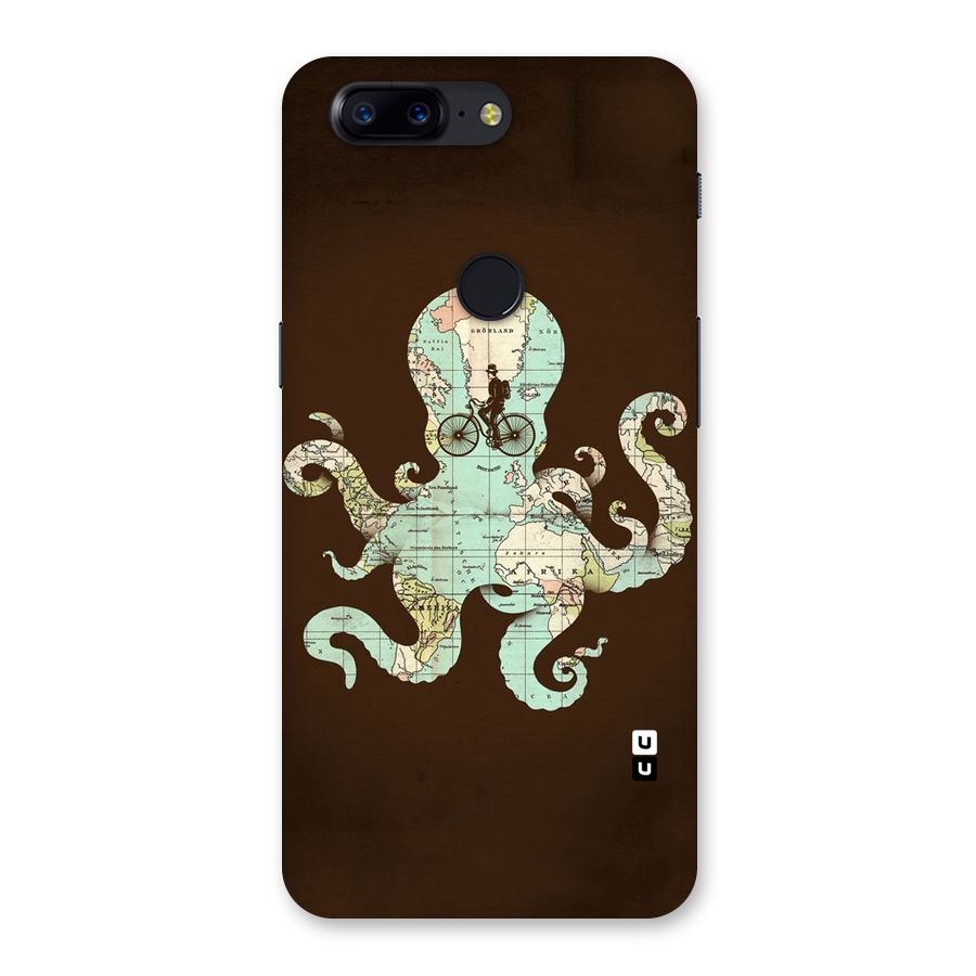 Travel Octopus Back Case for OnePlus 5T