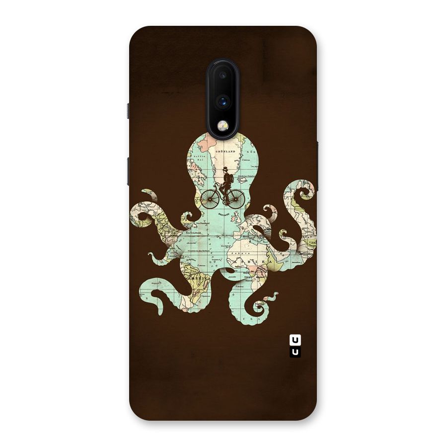 Travel Octopus Back Case for OnePlus 7