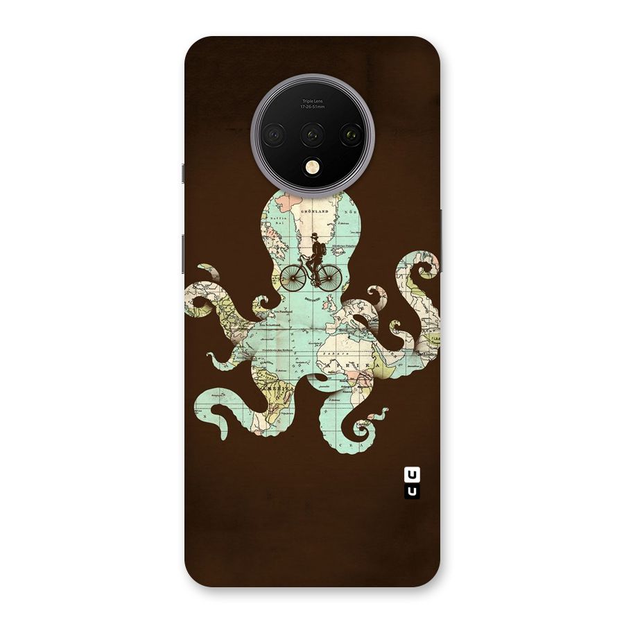 Travel Octopus Back Case for OnePlus 7T